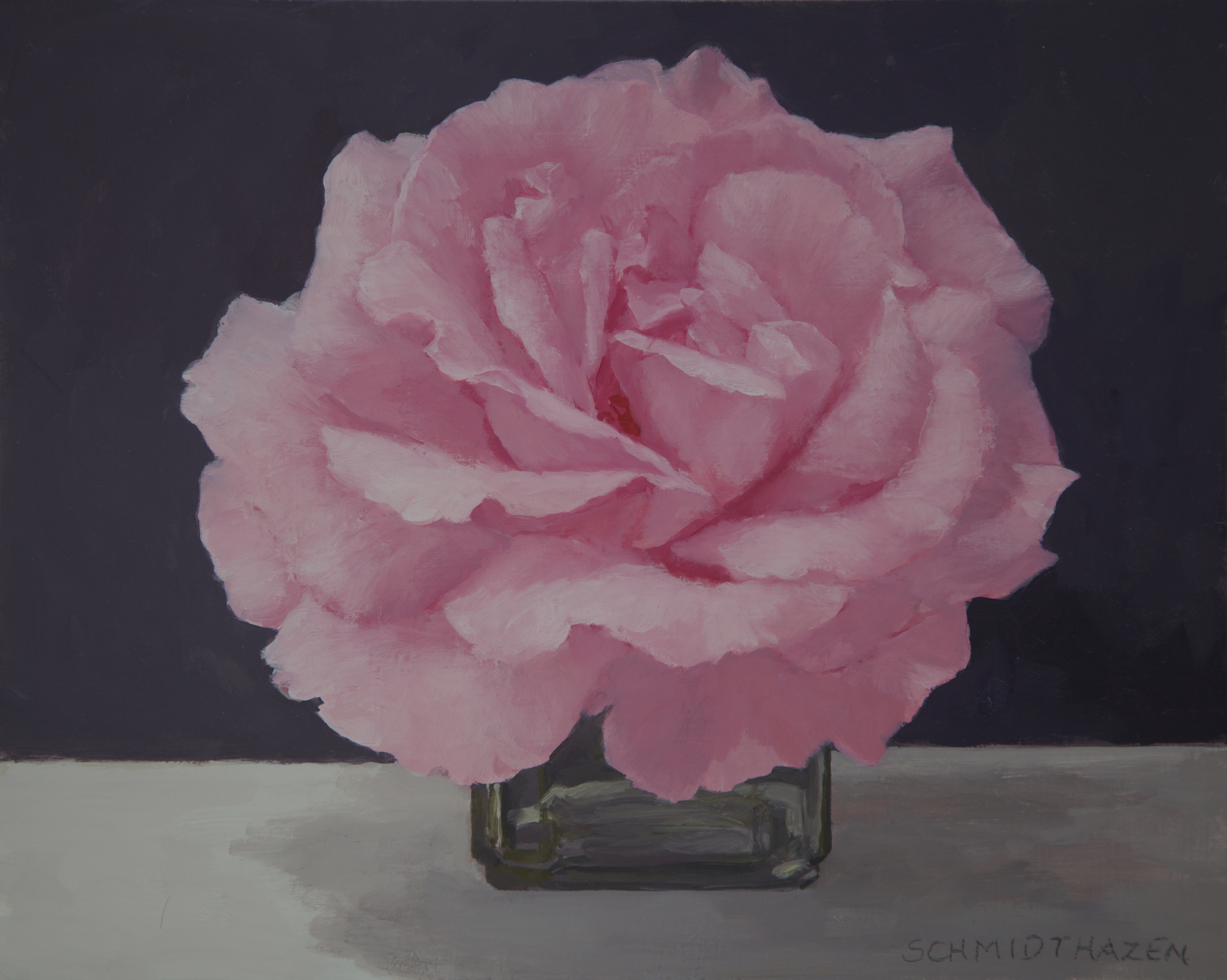 pink echisada in square bottle