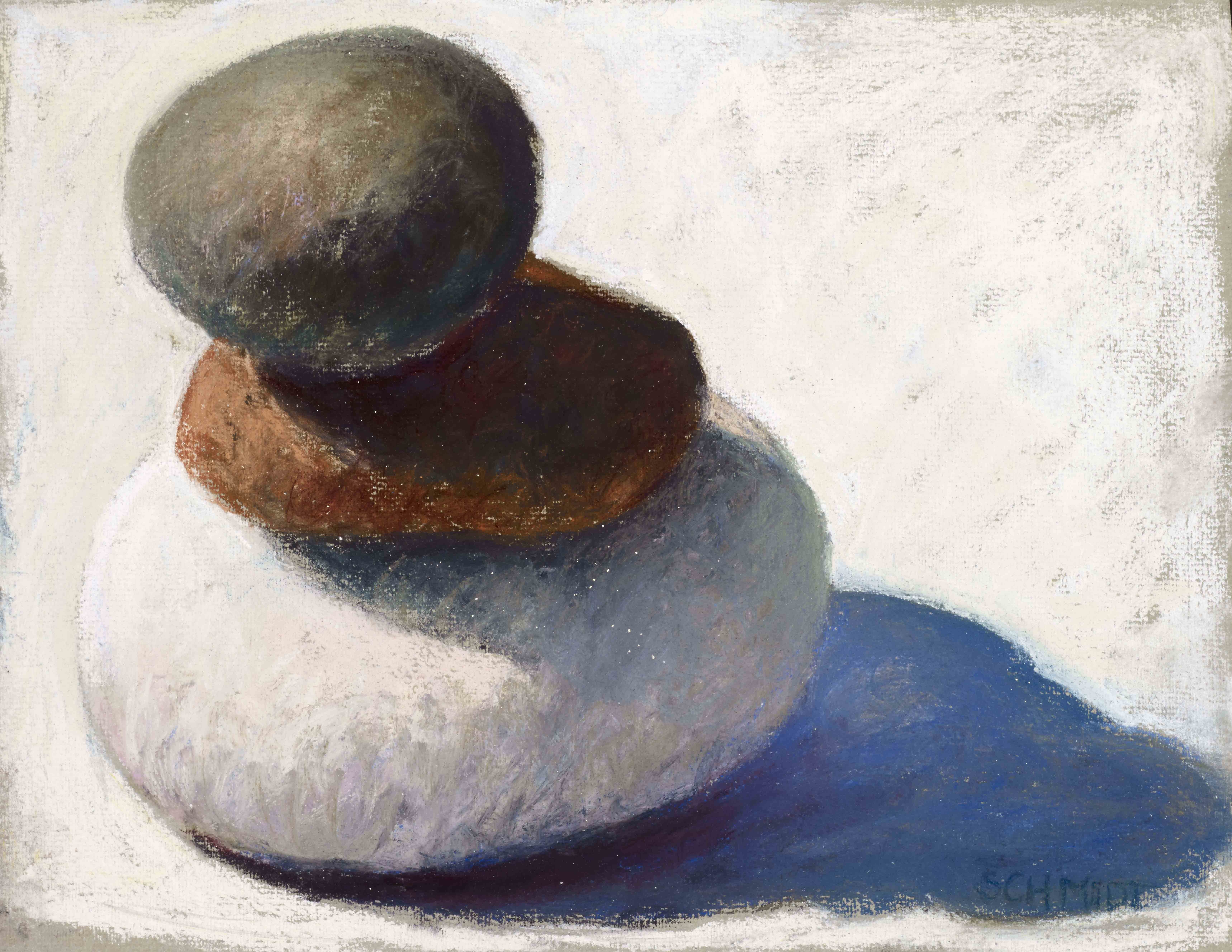 big white rock red rock and gray rock